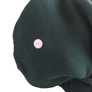 Lulu Green Scuba Oversized 1/2 Zip Hoodie Size Medium-Large